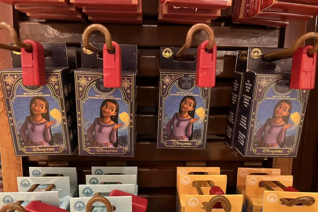 Select Disney Wish Mystery Blind Box Pins 40% Off at Disneyland