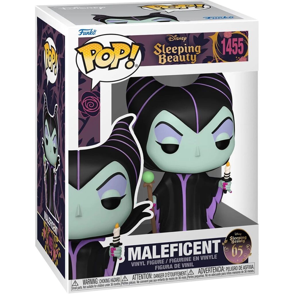 Sleeping Beauty 65th Anniversary Maleficent with Candle Funko Pop! Vinyl Figure #1455 Box