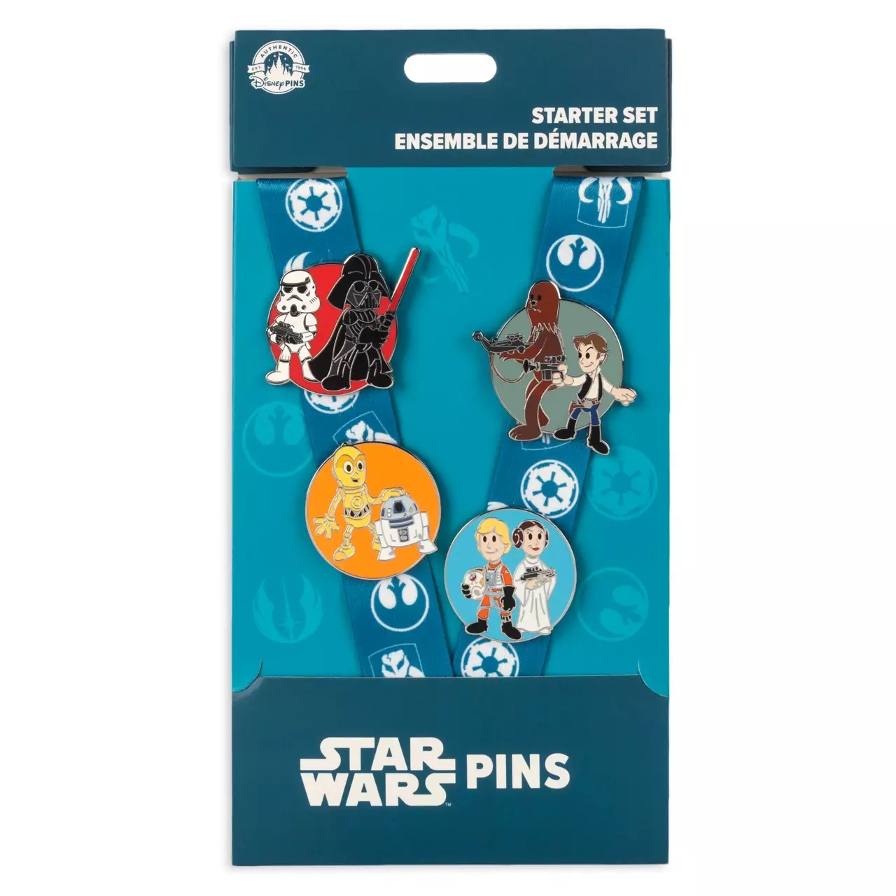 Star Wars Pin Trading Starter Set Released March 19, 2024