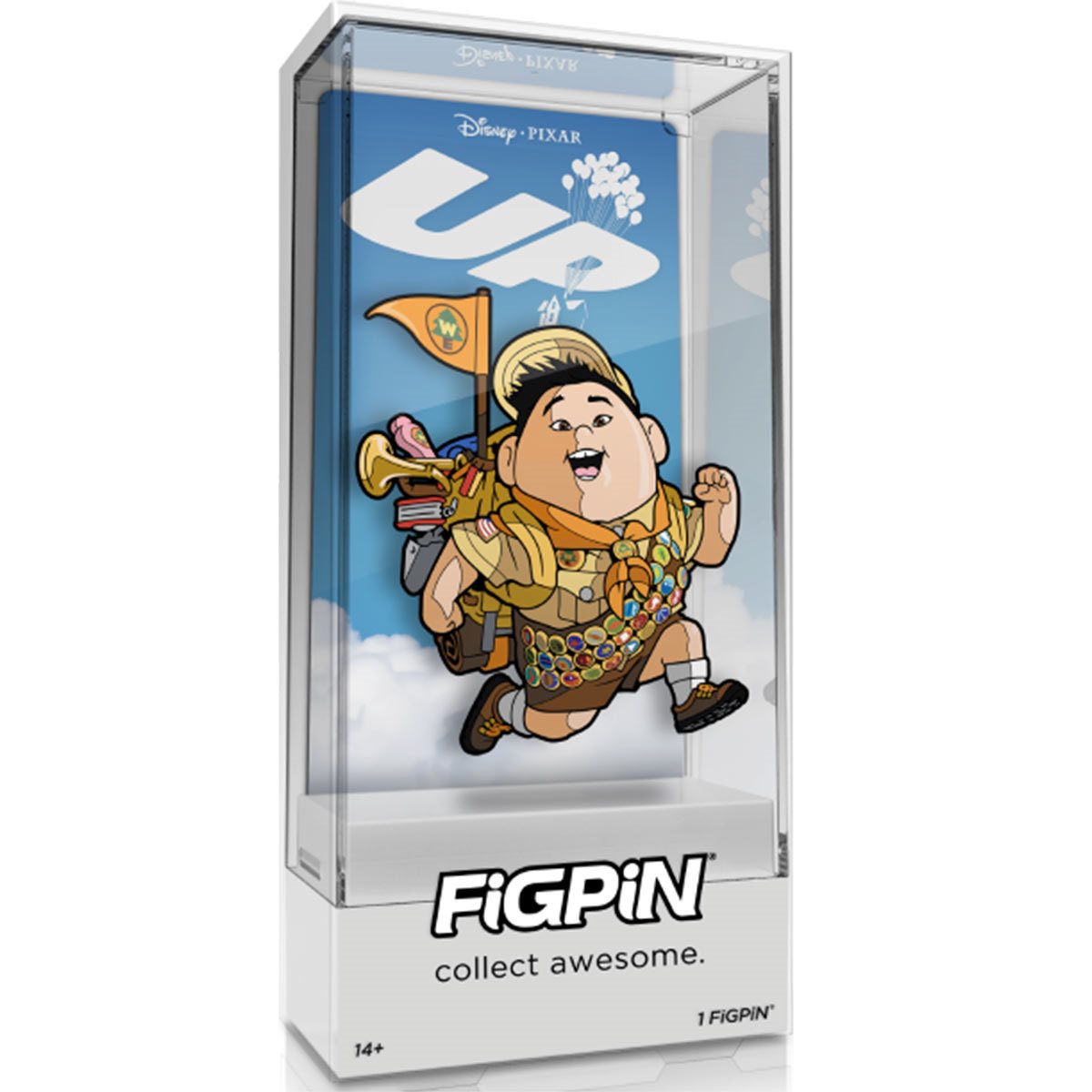 Up Russell FiGPiN Classic 3-Inch Enamel Pin Box