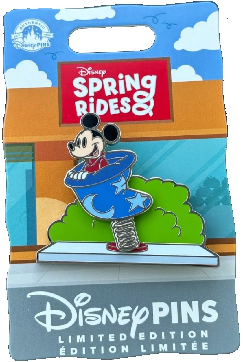 Disney Mickey Mouse Spring Rides Shared Resorts Release Pin