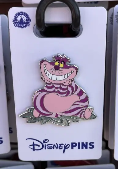 Disney Parks Alice in Wonderland Cheshire Cat Open Edition Pins - 1