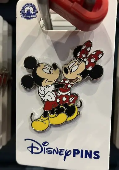 Disney Parks Mickey & Minnie Mouse Dancing Open Edition Pins - 5