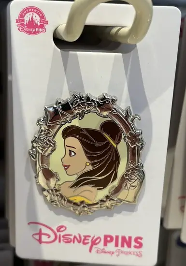 Disney Princess Belle Portrait Profile Open Edition Pin