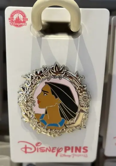 Disney Princess Pocahontas Portrait Profile Open Edition Pin