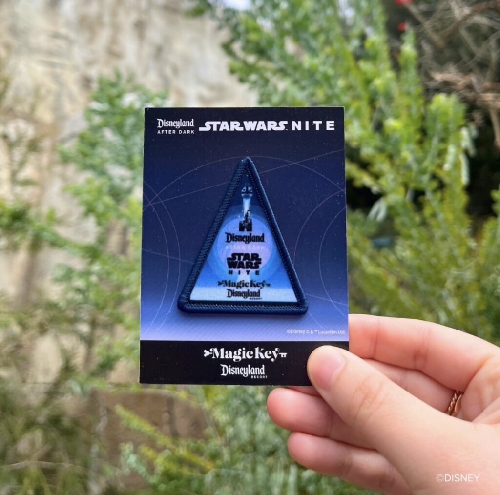 Disneyland After Dark Star Wars Nite Magic Key Exclusive Patch