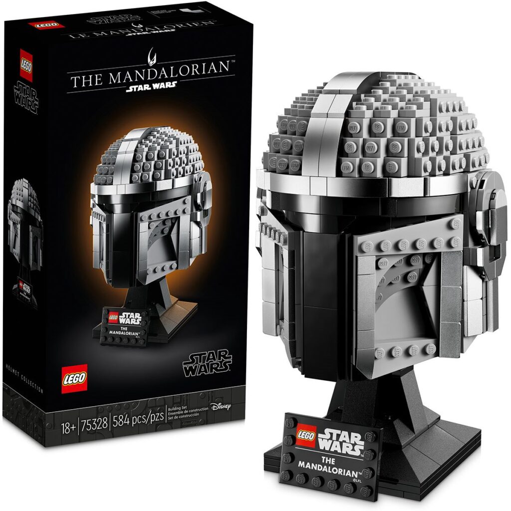 LEGO 75328 Star Wars The Mandalorian Helmet