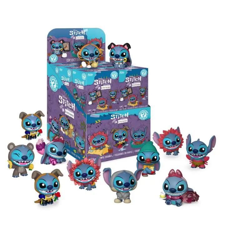 Lilo & Stitch Costume Stitch Funko Mystery Minis Mini-Figure Display Case of 12 Box