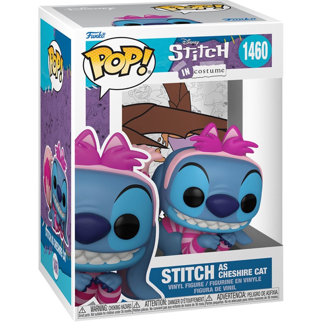 Lilo & Stitch Costume Stitch as Cheshire Cat Funko Pop! Vinyl Figure #1460 Box Front