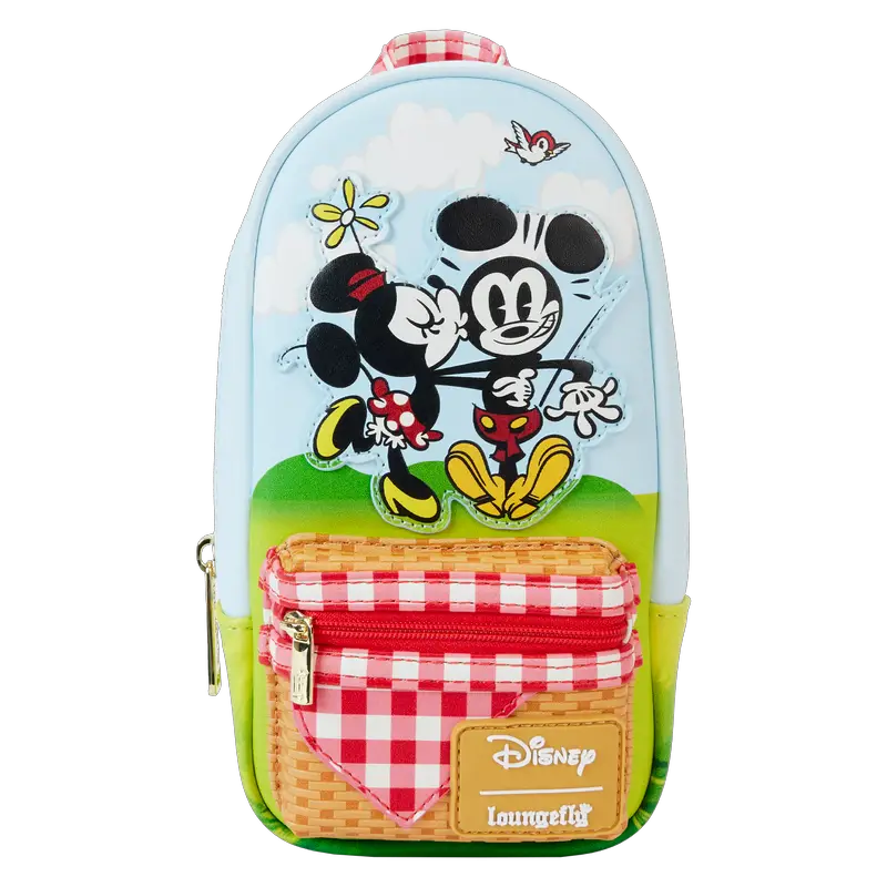 Mickey and Friends Picnic Mini-Backpack Pencil Case