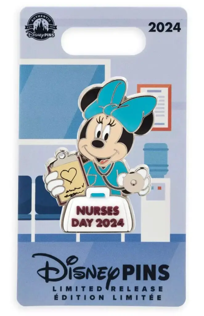 Minnie Mouse Nurse's Day 2024 Pin – Limited Release