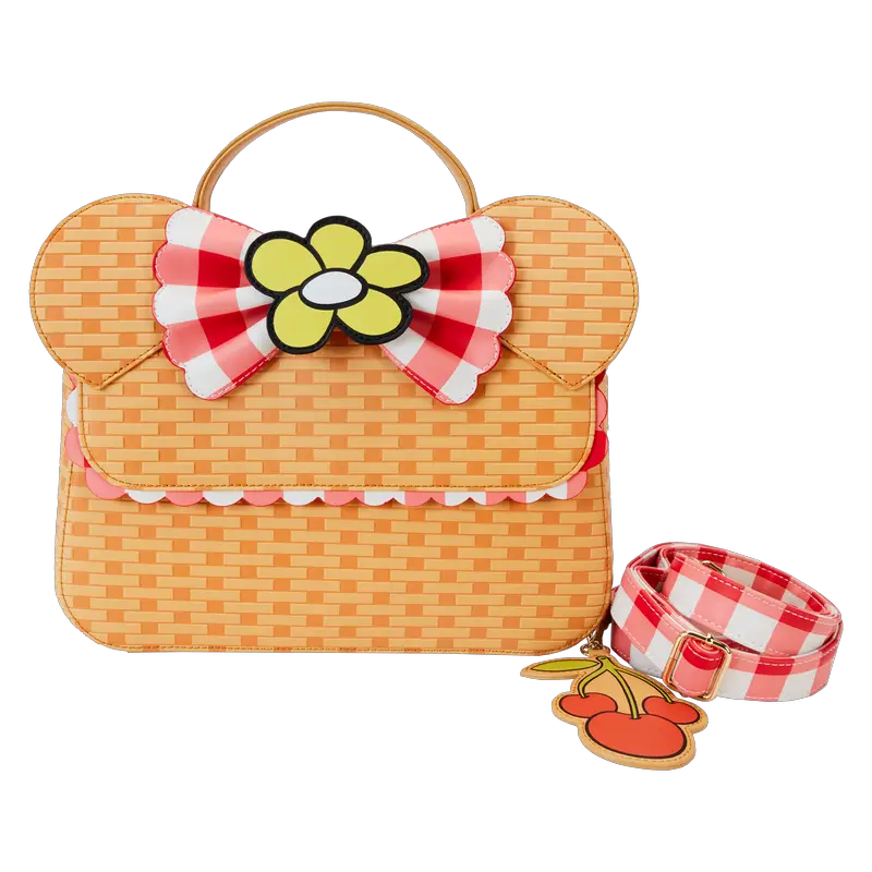 Minnie Mouse Picnic Basket Crossbody Bag