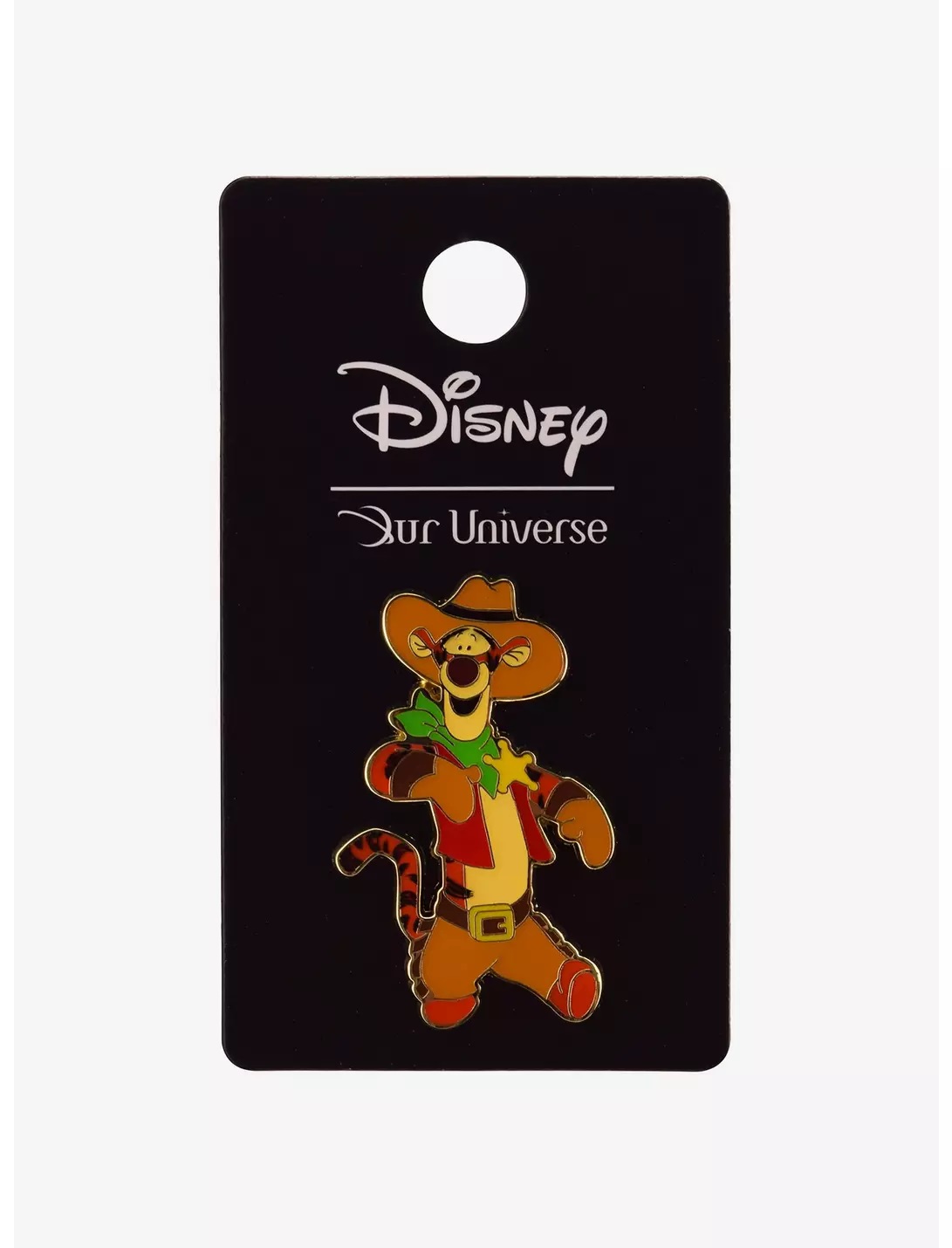 Our Universe Disney Winnie the Pooh Tigger Western Enamel Pin — BoxLunch Exclusive