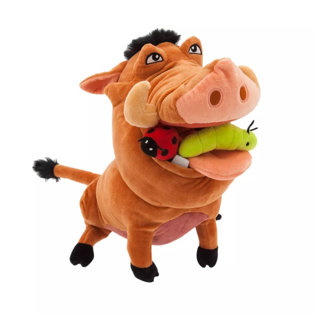 Pumbaa Plush – The Lion King – Medium – 15''