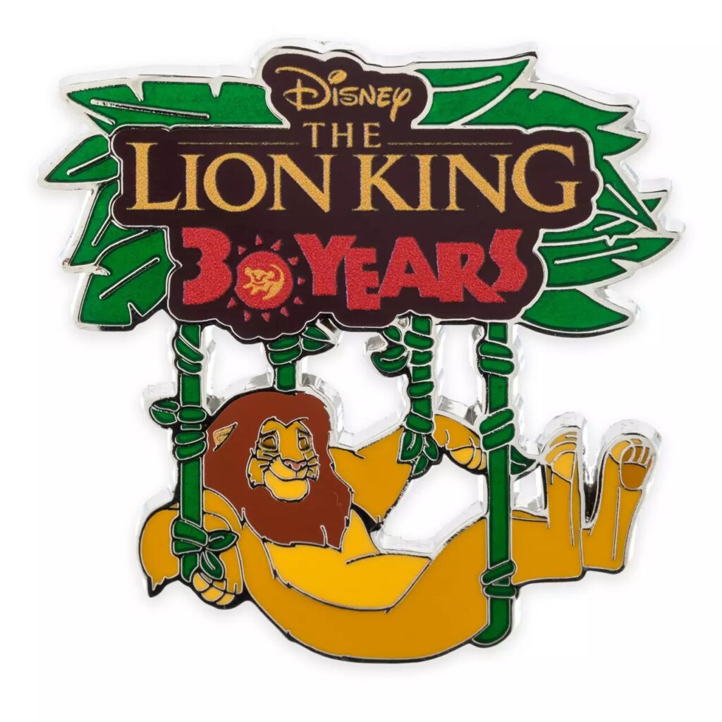 Simba The Lion King 30th Anniversary Pin – Limited Edition - 1