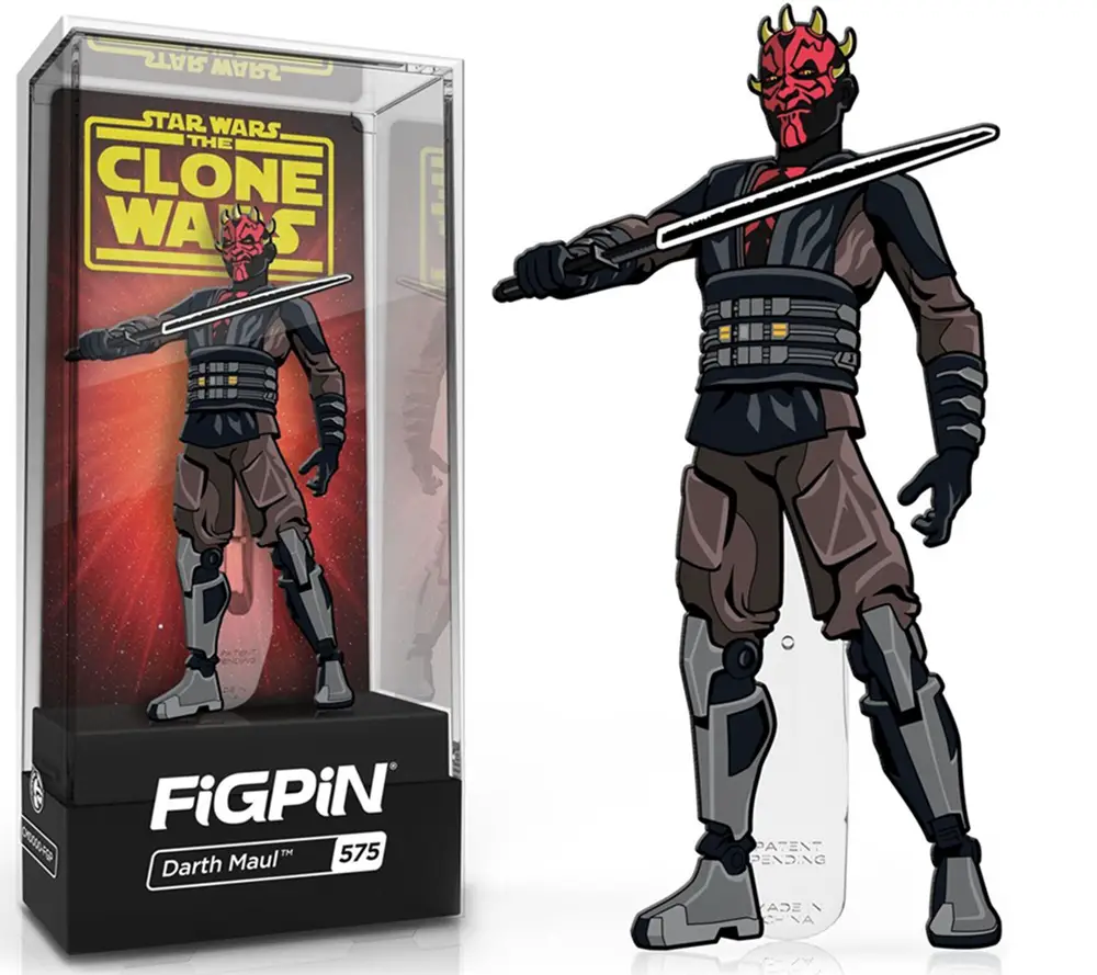 Star Wars Clone Wars Darth Maul FiGPiN Classic Enamel Pin