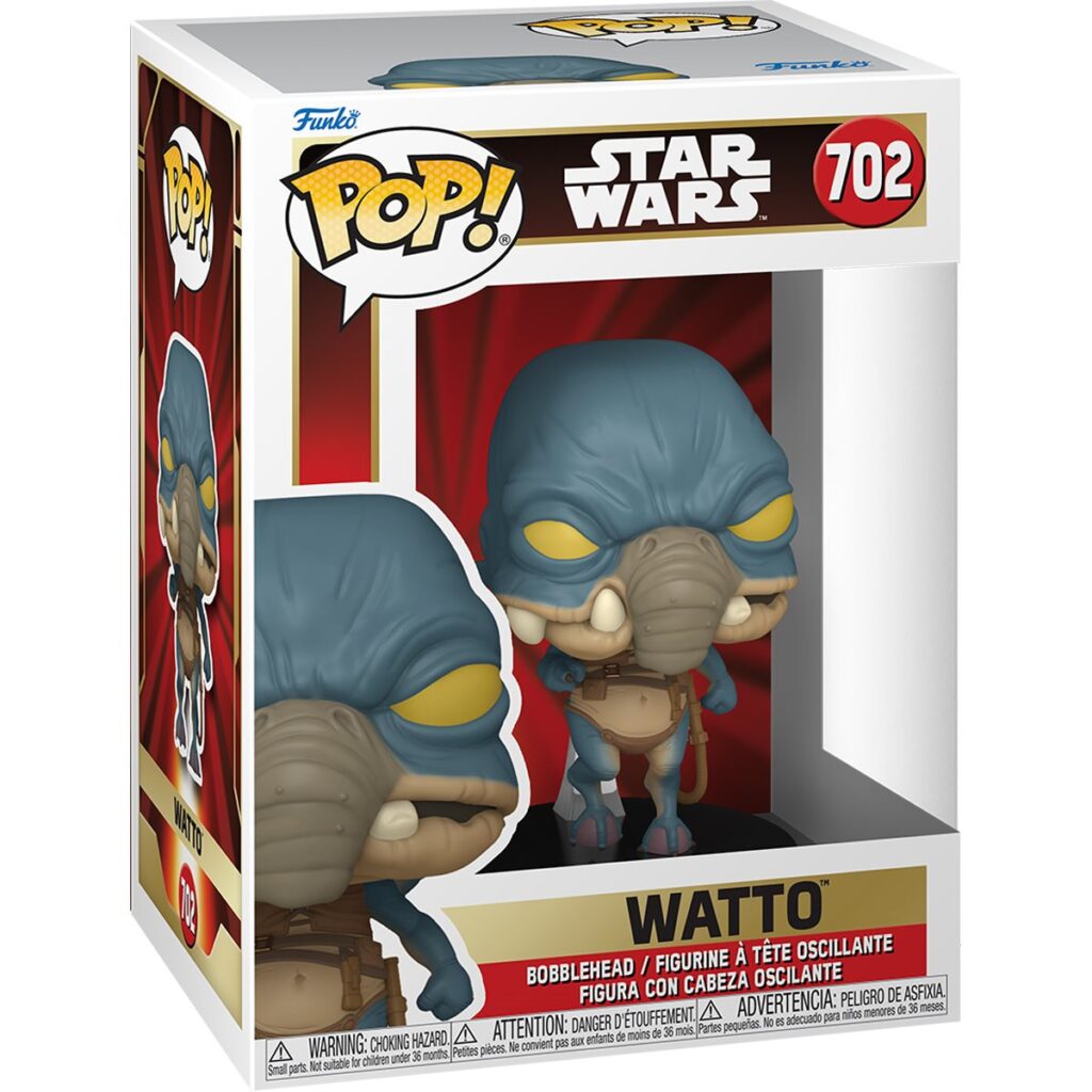 Star Wars Episode I - The Phantom Menace Watto Funko Pop! Vinyl Figure #702 Box Front