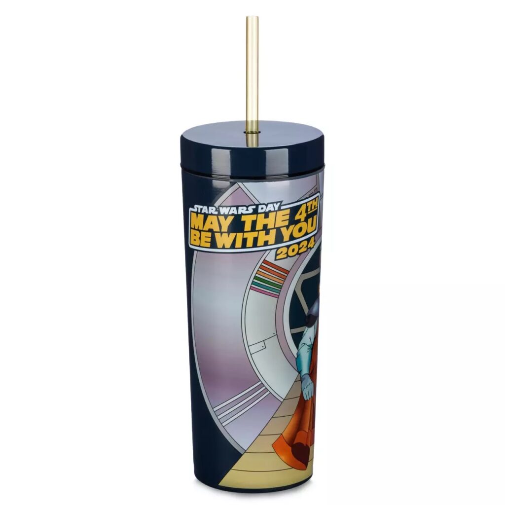 Star Wars May the 4th Be With You 2024 Stainless Steel Water Bottle with Straw