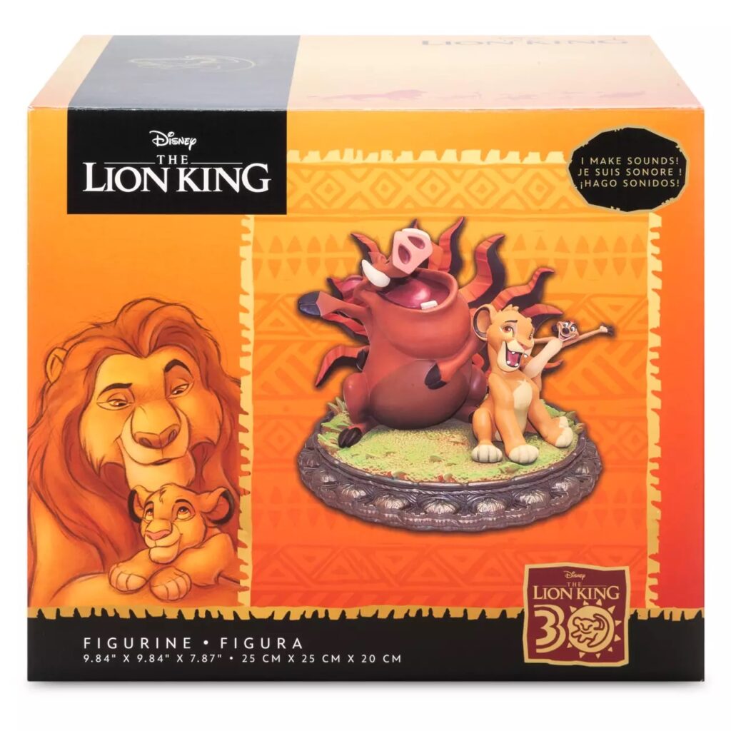 The Lion King 30th Anniversary Musical Figure Box