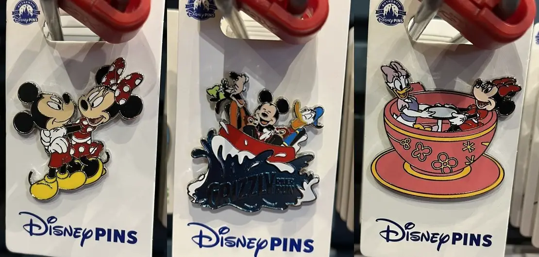 Twenty-Five New Open Edition Pins at Disneyland & Walt Disney World