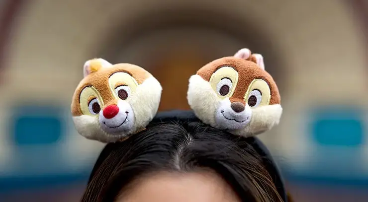 Wildly Popular Custom Character Headbands Coming to Disneyland - Chip & Dale