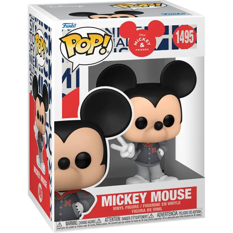 Disney Mickey & Friends Excellent 8 IRL Mickey Mouse Funko Pop! Vinyl Figure #1495 - Box Front