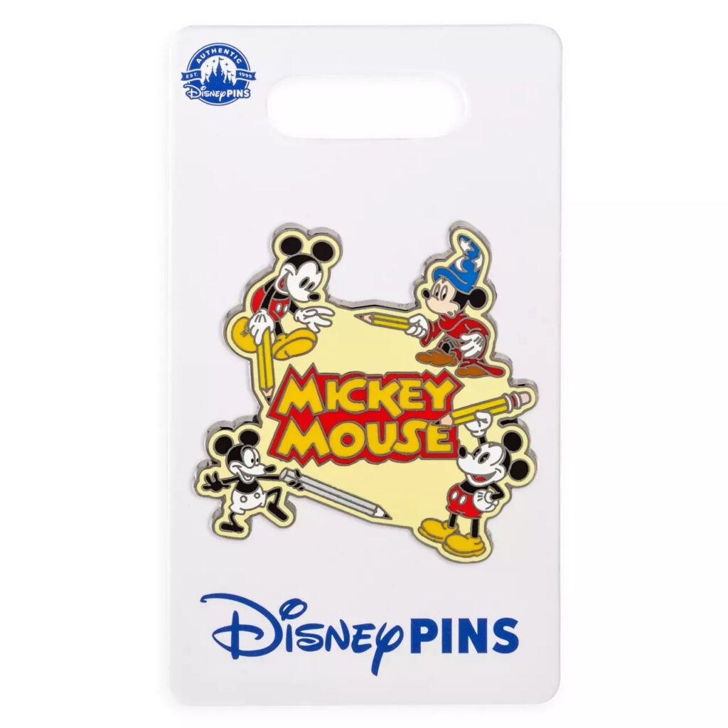 Disney Mickey Mouse Through the Years Pin