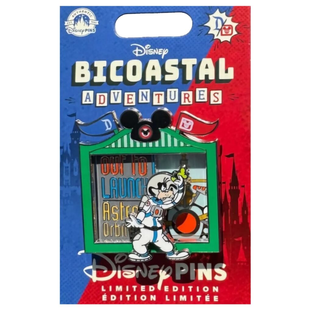 Disney Pins Bicoastal Adventures - Goofy Astro Orbiter Pin