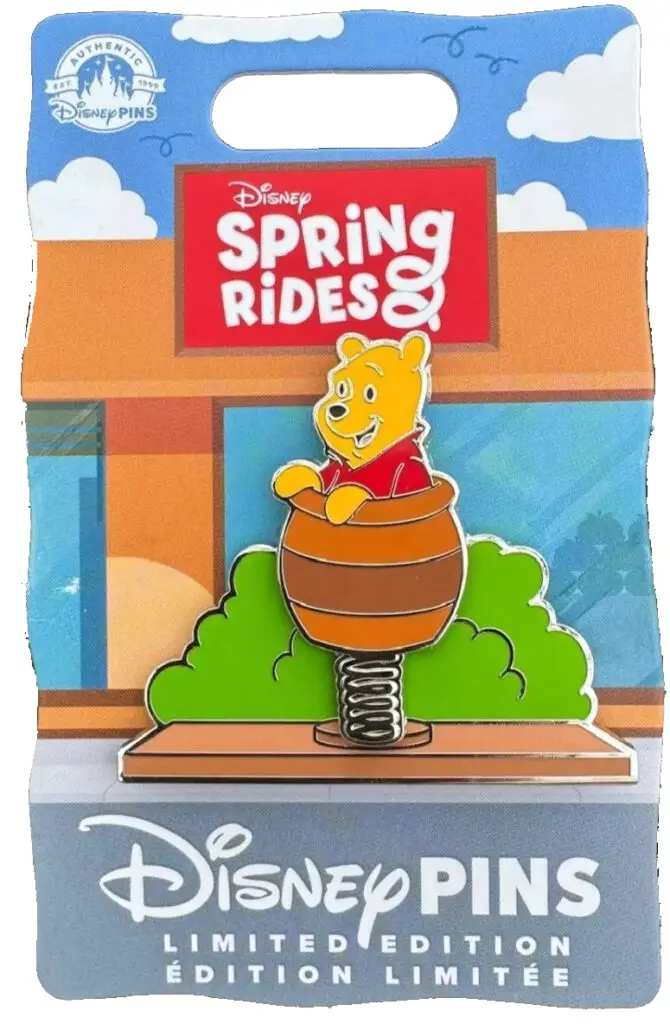 Disney Pins Spring Rides Winnie the Pooh Pin