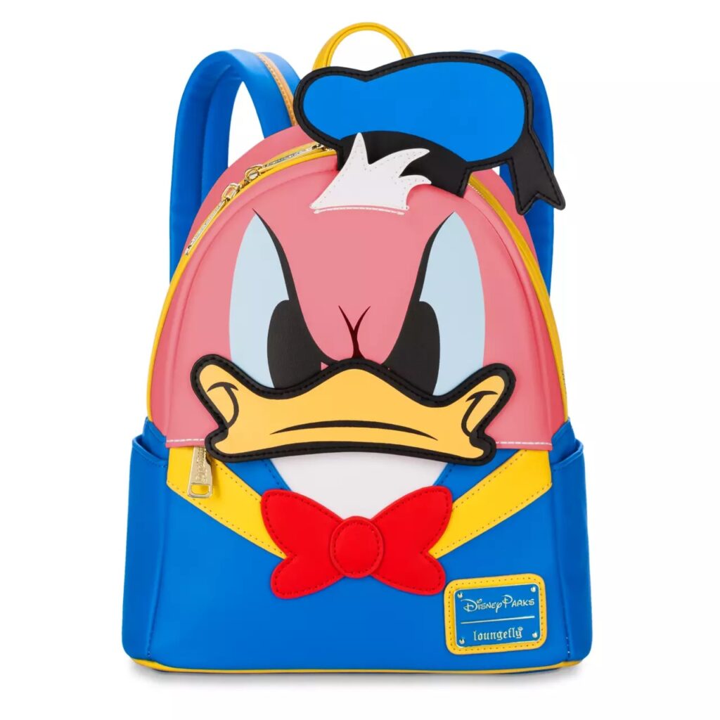 Donald Duck 90th Anniversary Color Changing Loungefly Mini Backpack - 1