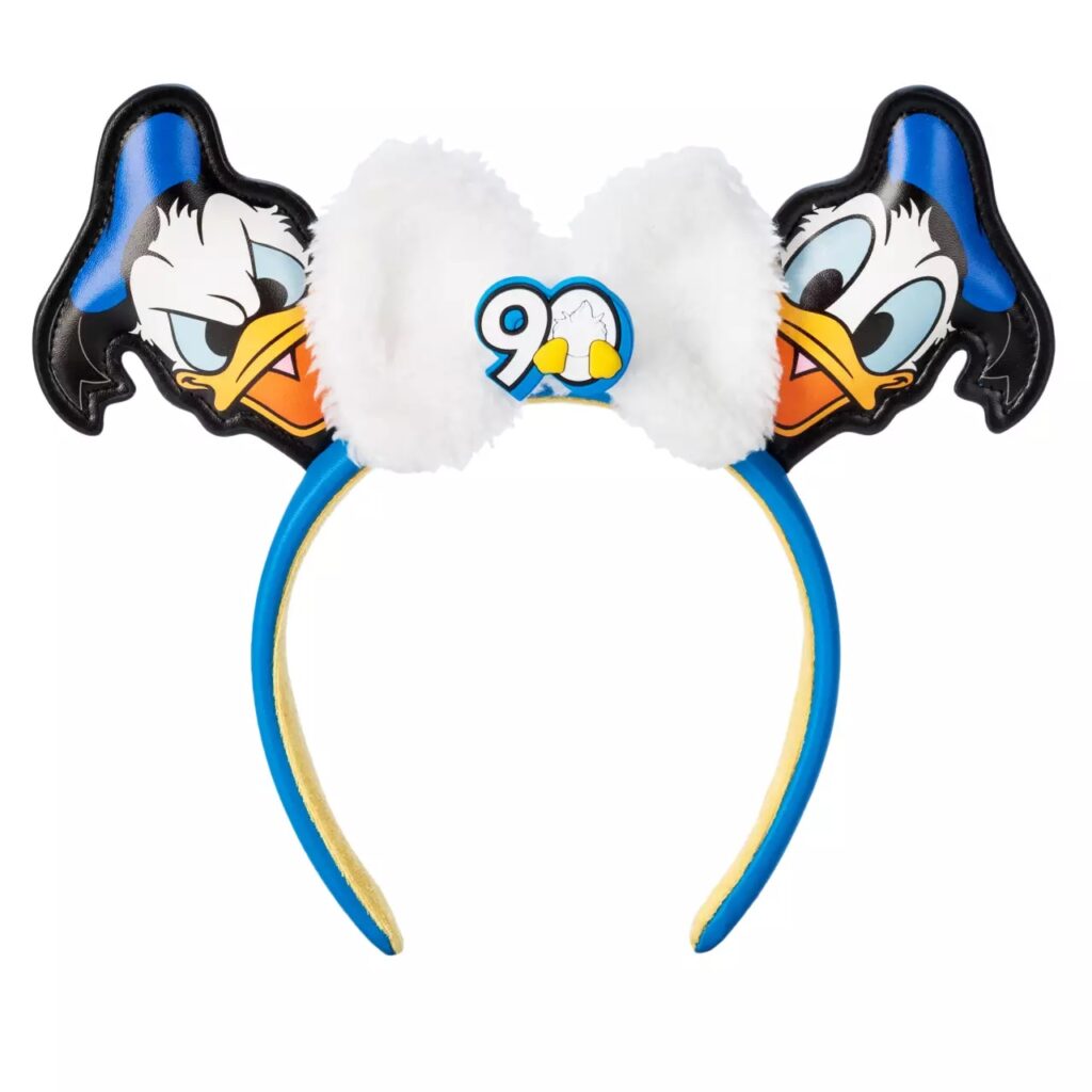 Donald Duck 90th Anniversary Ear Headband for Adults