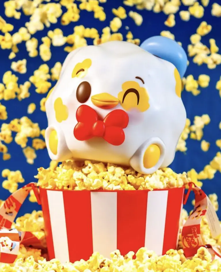 Donald Duck 90th Anniversary Munchlings Popcorn Bucket coming to Disneyland & Walt Disney World