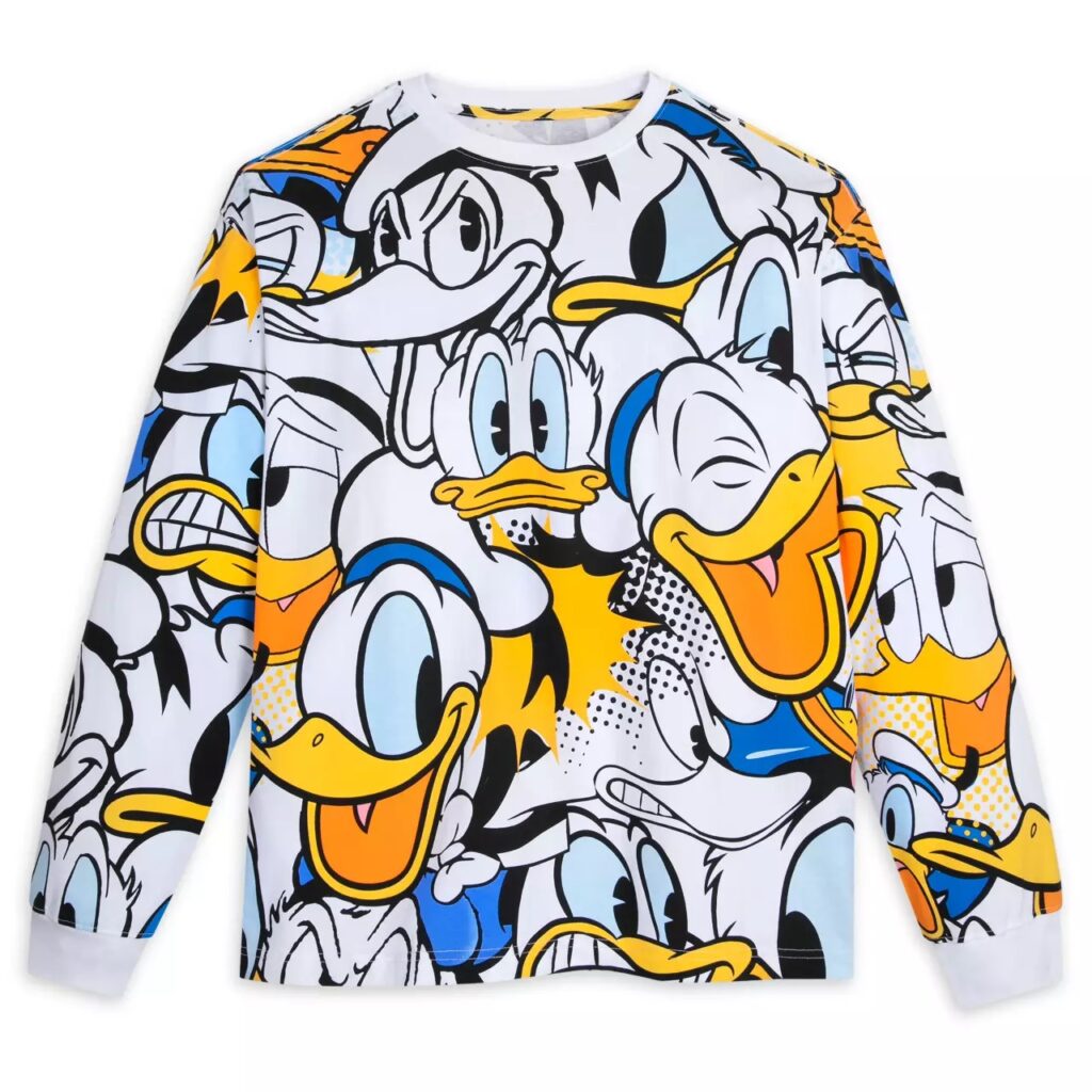 Donald Duck Long Sleeve T-Shirt for Adults