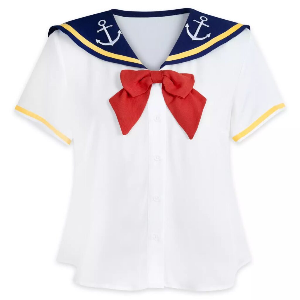 Donald Duck Sailor Shirt for Women by Her Universe – 90th Anniversary - Front