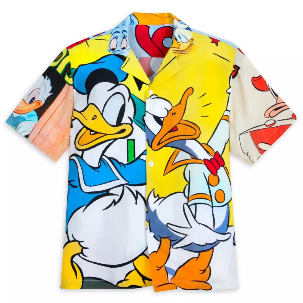 Donald Duck Woven Shirt for Adults - Front