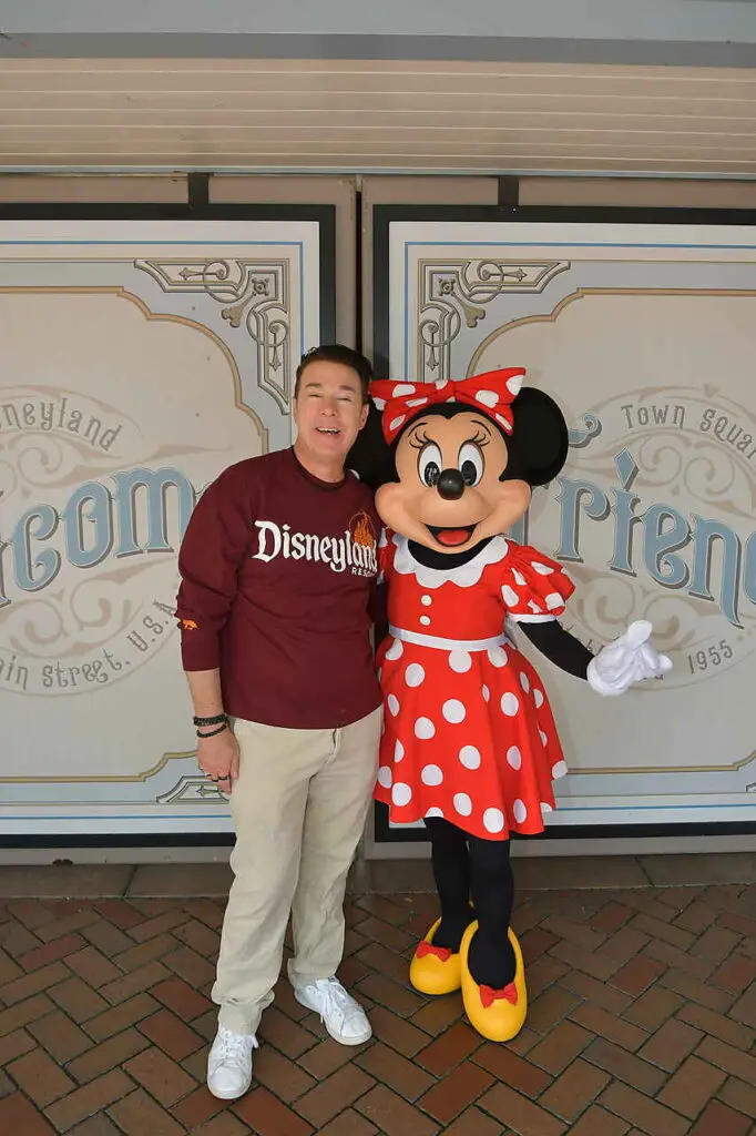 Minnie Mouse & Me Disney Mouseketeer at Disneyland