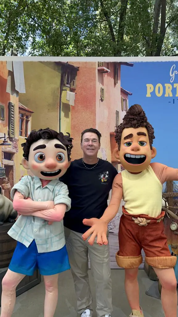 Luca, Alberto & Me Disney Mouseketeer during Pixar Fest at Disneyland