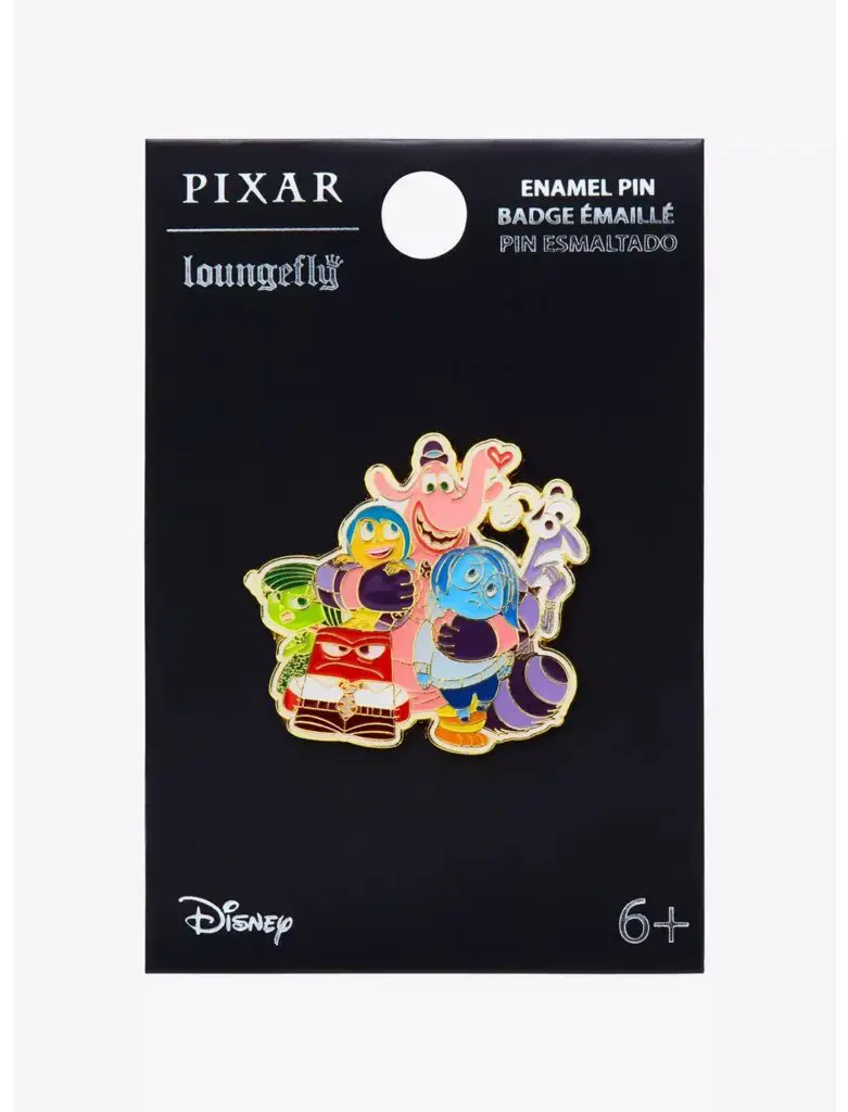 Loungefly Disney Pixar Inside Out Emotions Group Enamel Pin — BoxLunch Exclusive