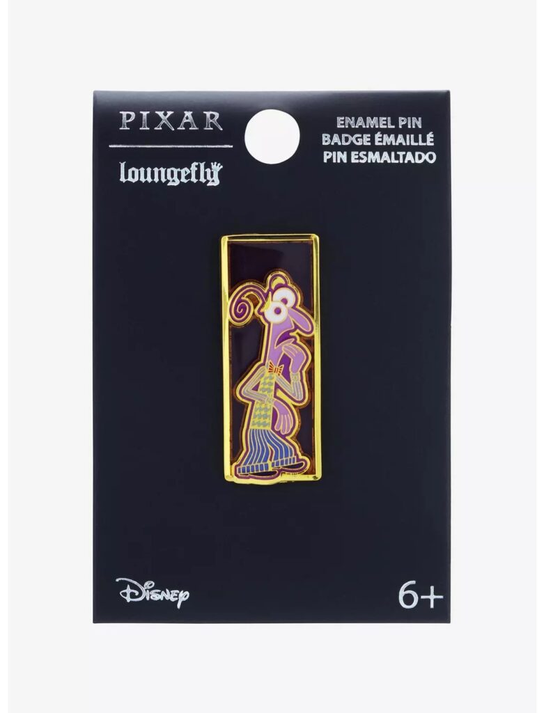 Loungefly Disney Pixar Inside Out Fear Panel Enamel Pin — BoxLunch Exclusive