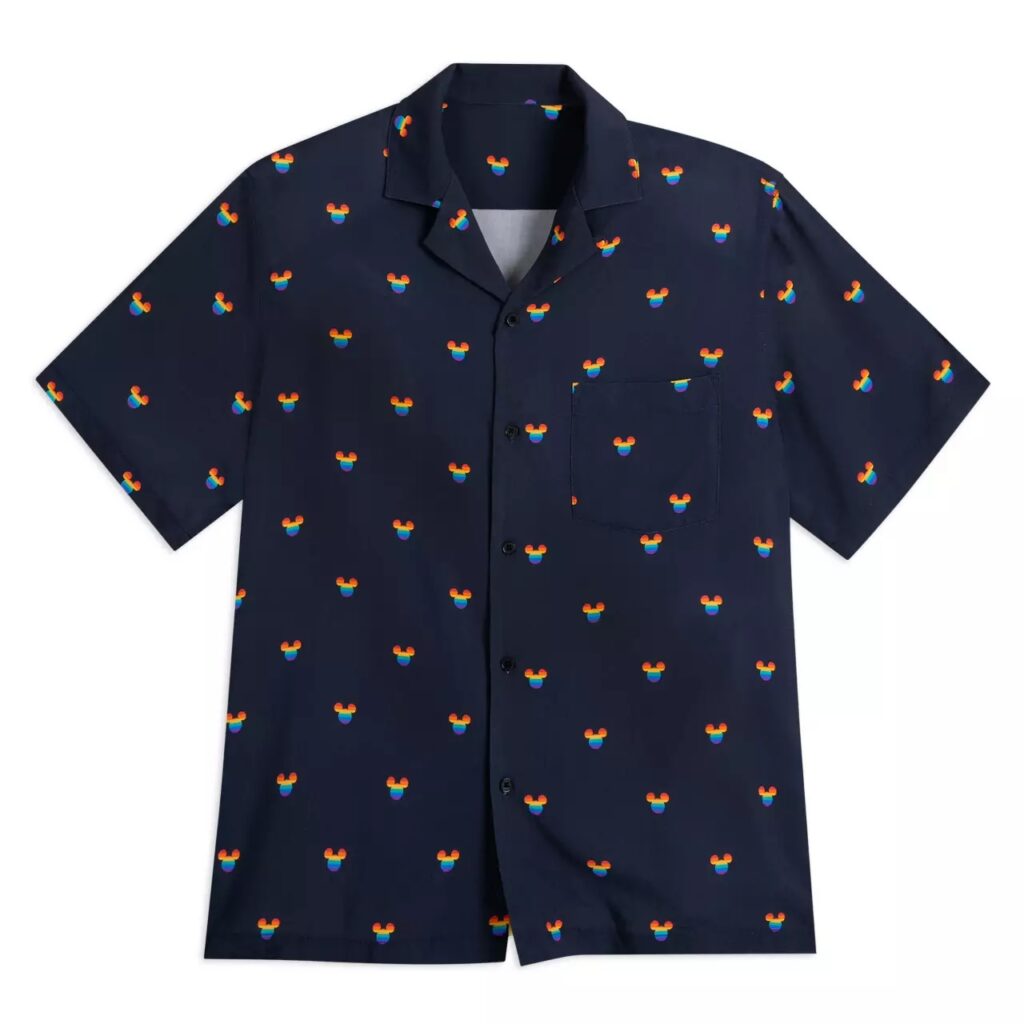 Mickey Mouse Icon Woven Shirt for Adults – Disney Pride Collection