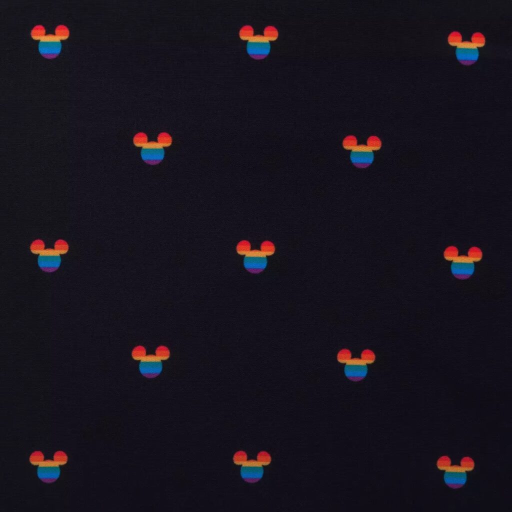 Mickey Mouse Loungefly Mini Backpack – Disney Pride Collection - Inside Pattern