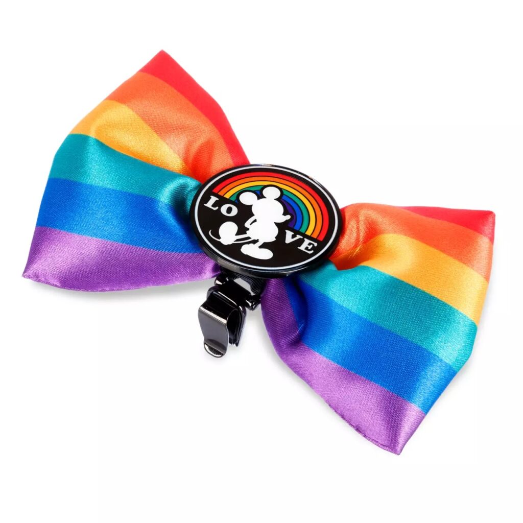Mickey Mouse ''Love'' Ear Headband for Adults – Disney Pride Collection - bow