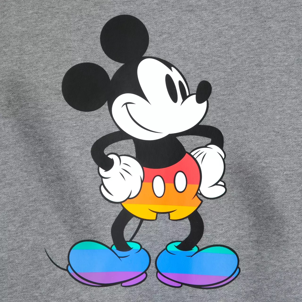 Mickey Mouse Pullover Sweatshirt for Adults – Disney Pride Collection Logo