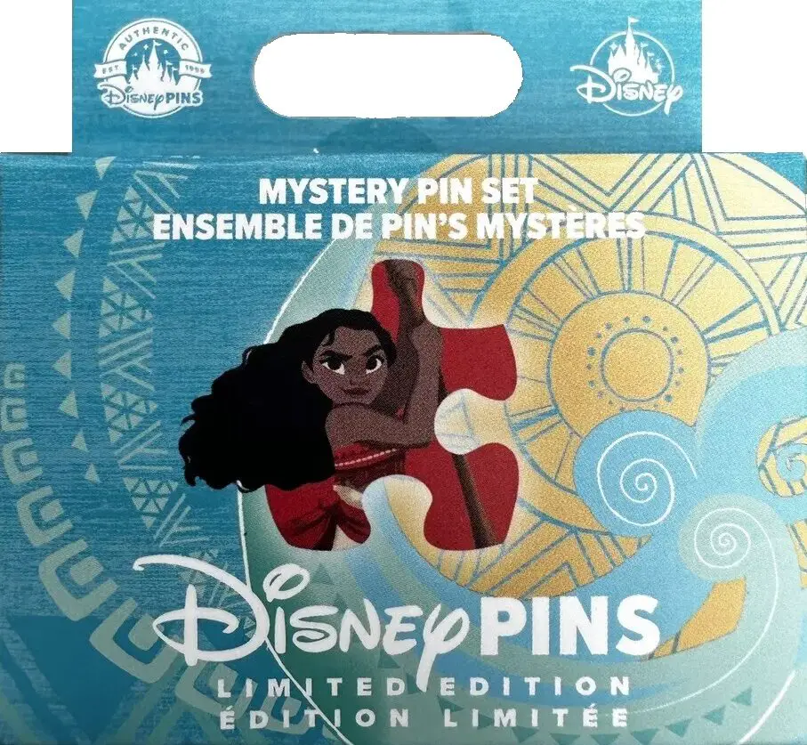 Moana Mystery Blind Box Puzzle Pin Set copy