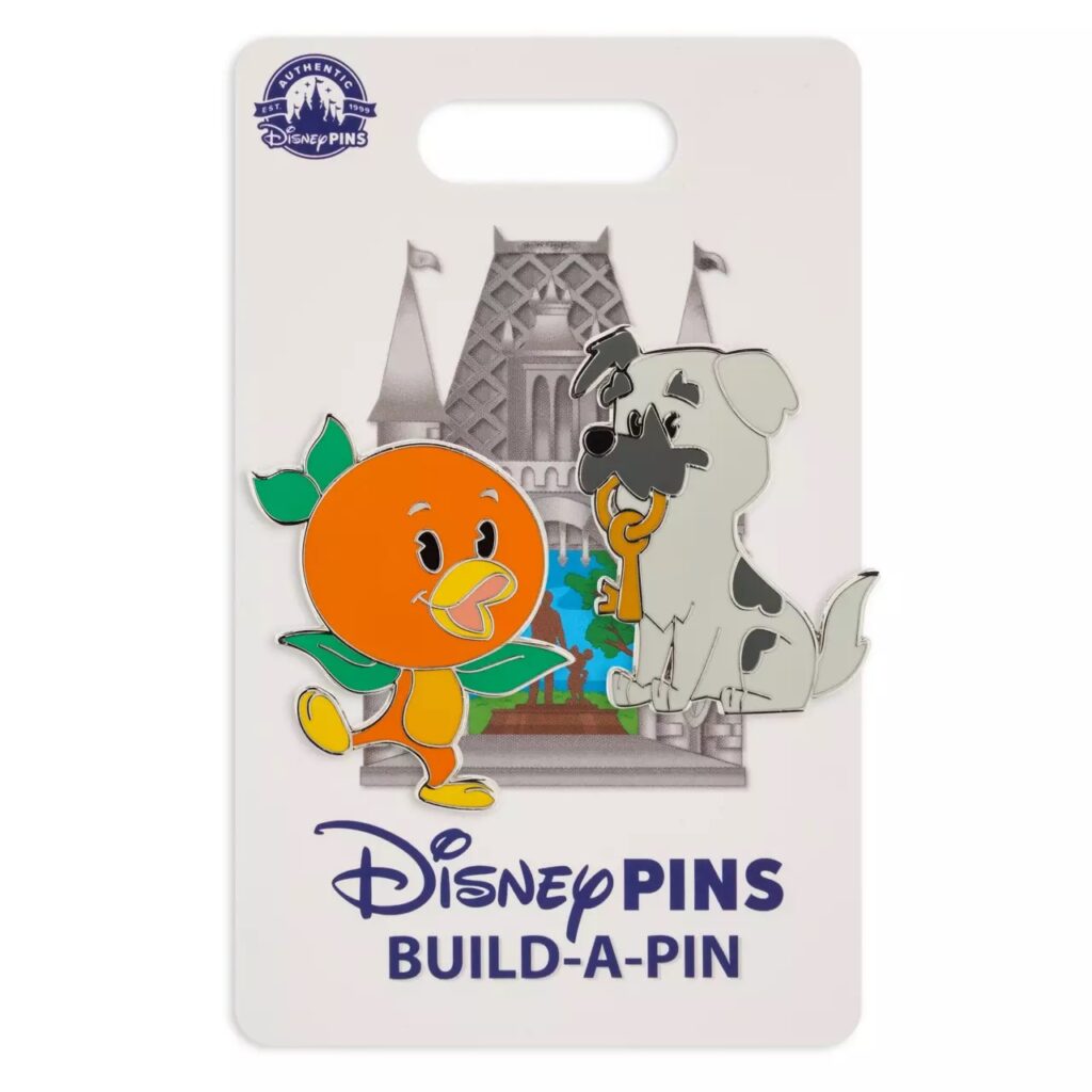 Orange Bird and Prison Dog Build-a-Pin Set