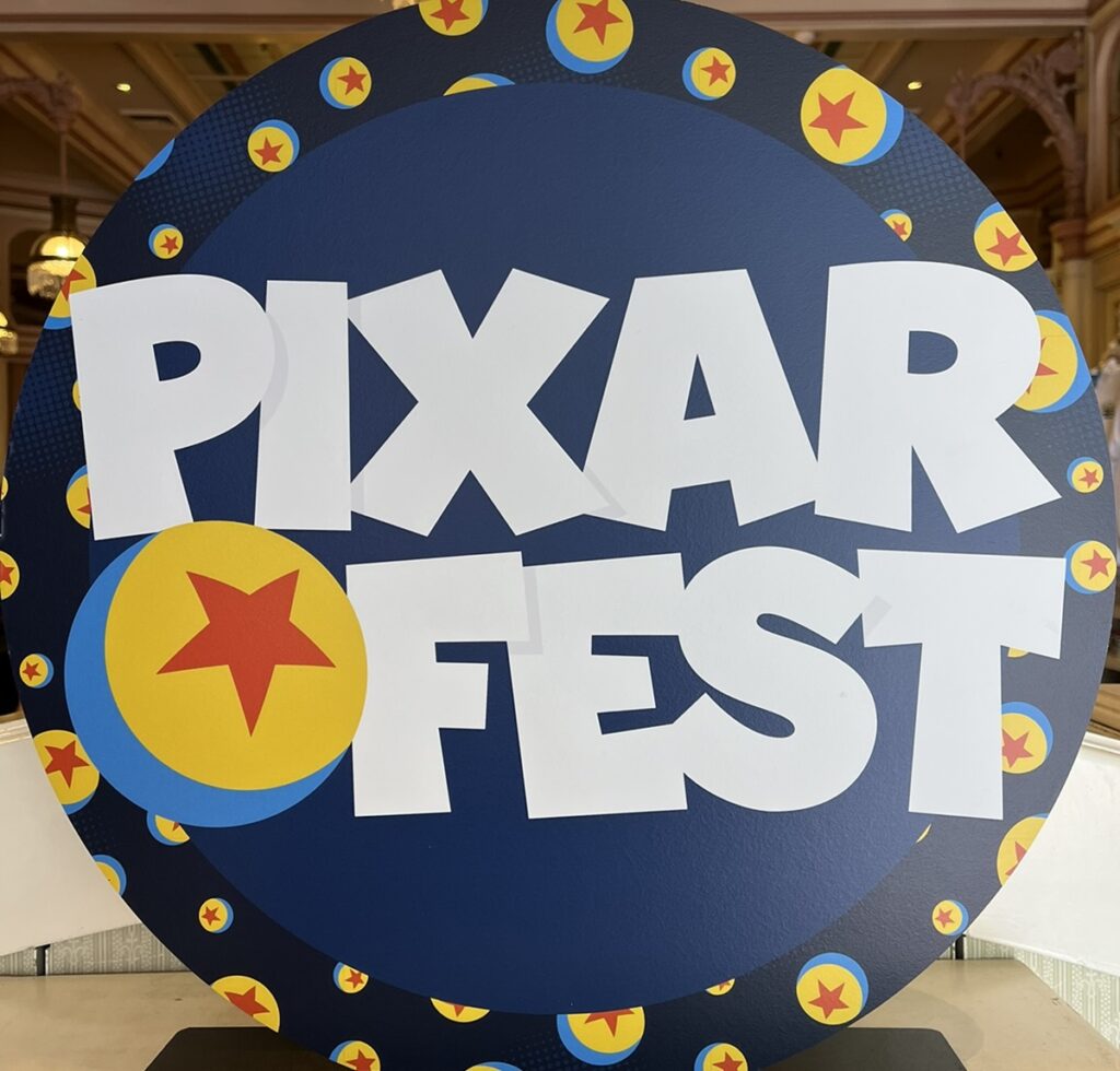 Pixar Fest Going on Now!