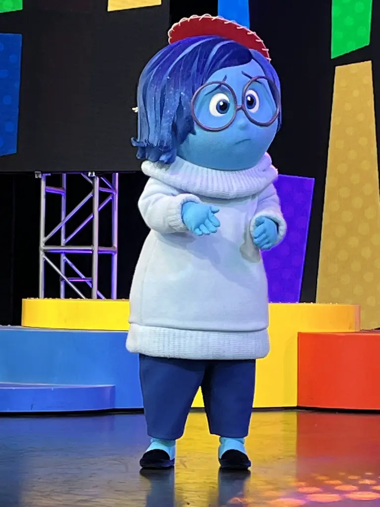 Pixar Pals Playtime Party during Pixar Fest Sadness from Inside Out - 3