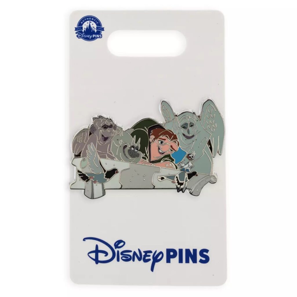 Quasimodo and Gargoyles Pin – The Hunchback of Notre Dame