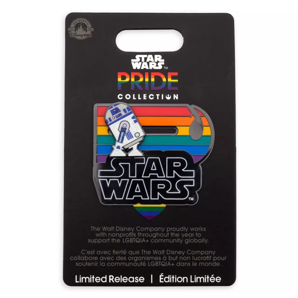 R2-D2 Slider Pin – Star Wars Pride Collection – Limited Release
