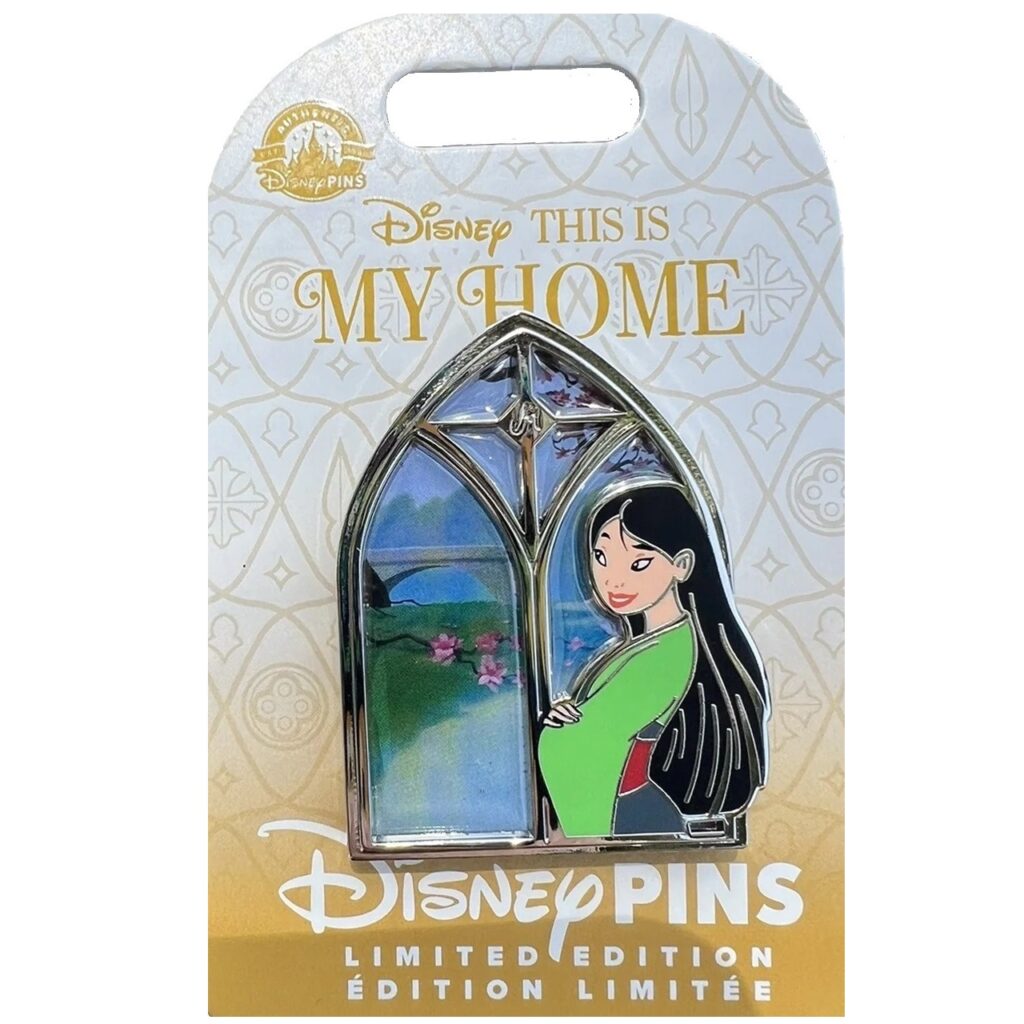This is My Home Mulan Disney LE Pin